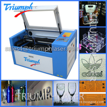 Wood Paper Acrylic Ratory Device Mini Laser Cutting Machine